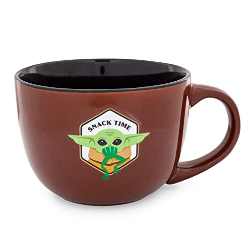 Grogu "Snack Time" Ceramic Soup Mug