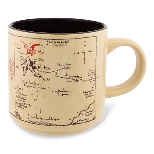 The Hobbit Shire Map Ceramic Coffee Mug