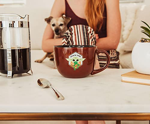 Grogu "Snack Time" Ceramic Soup Mug
