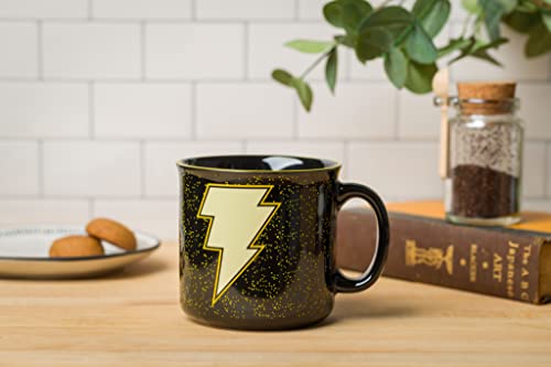 DC Comics Black Adam Ceramic Camper Mug - 20 oz