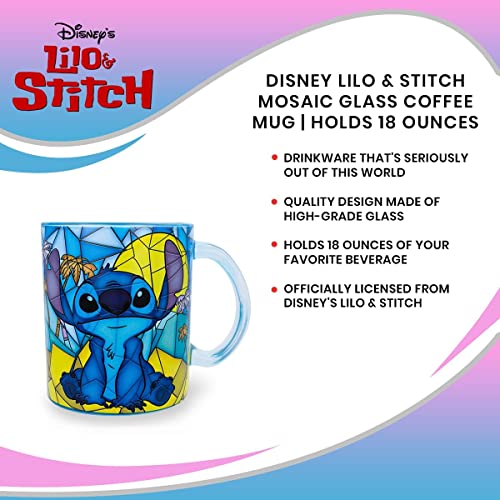 Lilo & Stitch Mosaic Tropical Coffee Mug
