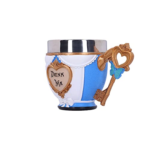 Alice in Wonderland Inspired Hand-Painted Tea Cup