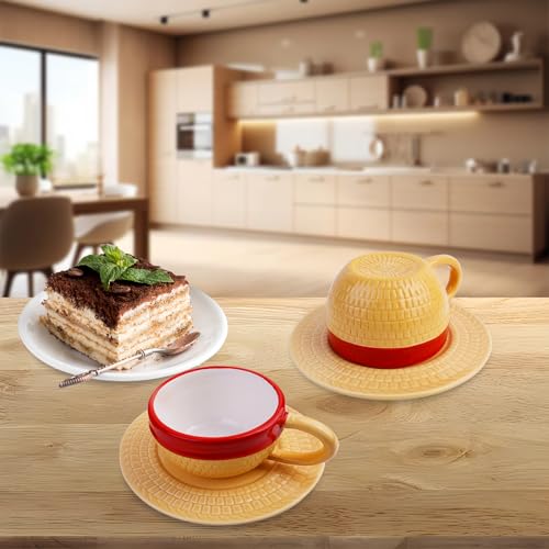 HACOCOLA One Piece Anime Coffee Mug Set