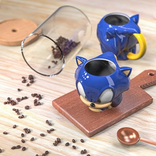 Sonic the Hedgehog Sculpted Ceramic Coffee Mug