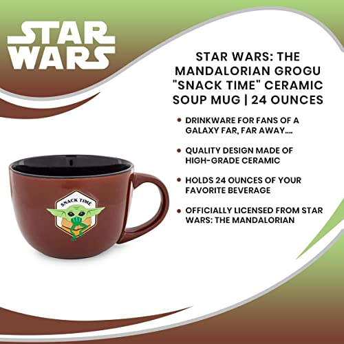 Grogu "Snack Time" Ceramic Soup Mug