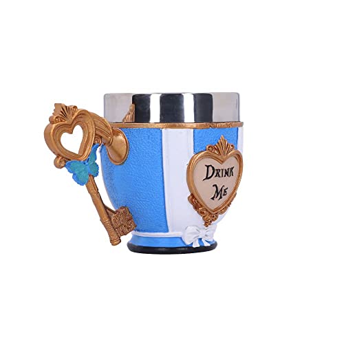 Alice in Wonderland Inspired Hand-Painted Tea Cup