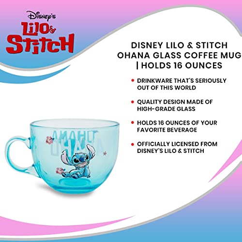 Lilo & Stitch Ohana Tropical Coffee Mug - 16oz