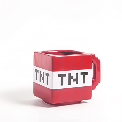 Minecraft 3D Sculpted Ceramic Coffee Mug Set