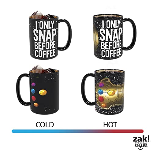 Marvel Color Changing Mug and Plate Set