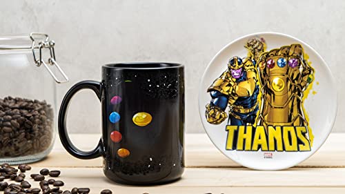 Marvel Color Changing Mug and Plate Set