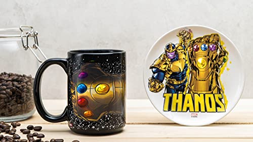 Marvel Color Changing Mug and Plate Set