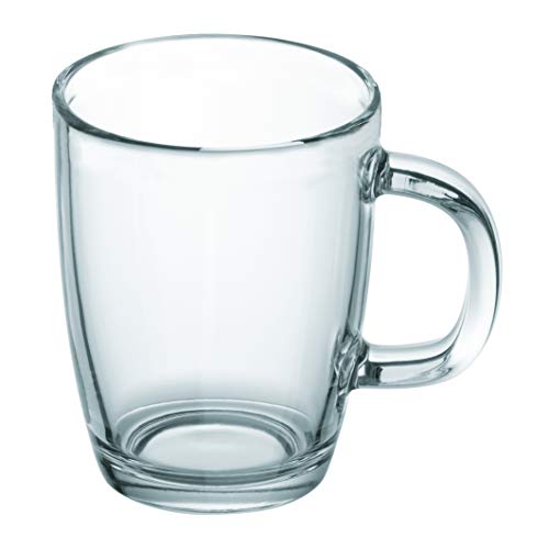 Bodum Bistro Coffee Mug Set, 12 oz, Clear
