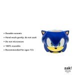 Sonic the Hedgehog Sculpted Ceramic Coffee Mug