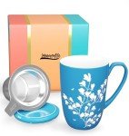 Immaculife 16oz Infuser Tea Cup with Lid