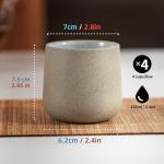 Japanese Ceramic Tea Cups - Set of 4