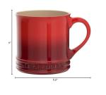 Le Creuset 14 oz. Cerise Vancouver Mug