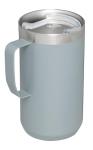 Stanley 24 oz Insulated Camp Mug - Hammertone Silver