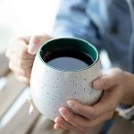 Large Ceramic Coffee Mugs Set of 4