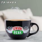 Friends Central Perk Oversized Black Ceramic Mug