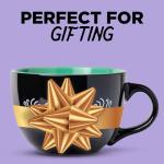 Friends Central Perk Oversized Black Ceramic Mug