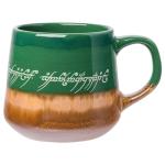 Lord of the Rings Elven Text Pottery Mug