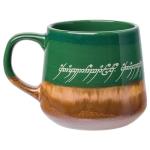 Lord of the Rings Elven Text Pottery Mug