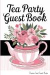 Pink Floral Tea Party Guest Book