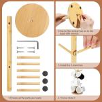 Bamboo Mug Holder with 6 Hooks for Display