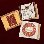 Rakhi Gift Set with Coffee Mug and Card
