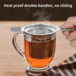 Stainless Steel Tea Infuser with Double Handles