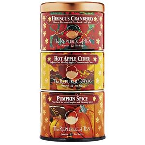 Harvest Stackable Tea Tin – Autumn Assortment