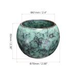 Handmade Japanese Ceramic Teacups - 5.07 Oz Set