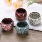 Handmade Japanese Ceramic Teacups - 5.07 Oz Set