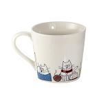 Cute Cat Mugs Set for Animal Lovers - 2 Pack