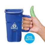 Funny Recycle Bin Coffee Mug - 12 Ounces