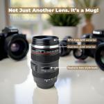 Camera Lens Coffee Mug - Perfect Gift for Photographers