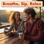 Funny Jumbo Coffee Mug with Spill-Proof Lid