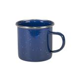 Stansport 12 OZ Blue Enamel Coffee Mug