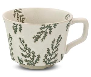LINVIA 12 oz Ceramic Coffee Mug with Handle