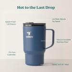 18 oz Stainless Steel Insulated Coffee Mug - Blue