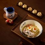 BICETTO 15oz Japanese Ukiyo-e Ceramic Coffee Mug