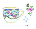 A Teacup Collection Notes: 20 Different Notecards and Envelopes