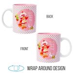 Silver Buffalo Strawberry Shortcake and Custard “Have a Berry Nice Day” Ceramic Mug, 20 Ounces