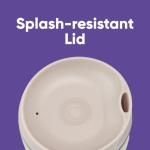 Owala SmoothSip Insulated Stainless Steel Coffee Tumbler, Reusable Iced Coffee Cup, Hot Coffee Travel Mug, Perfect for Cappuccino, BPA Free, 10 oz, Green (Hip Cactus)