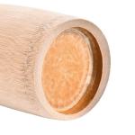 2PCS Unpainted Wooden Bamboo Tea Cup & Coffee Mug - Natural Wood - Camping & Travel - Gift Mug for Tea, Coffee, Wine, Beer or Hot Drinks