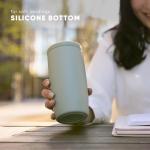 Simple Modern Travel Coffee Mug Tumbler with 360° Lid | Ceramic-Lined Insulated Stainless Steel Cold Brew Iced Coffee Cup Thermos | Gift for Women Men Her Him | Voyager Signature | 16oz | Almond Birch