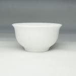 Liang baobao Chinese Traditional Tea Tasting Cup Set of 4, 40ml White Porcelain Mini Cups for Gongfu Tea Ceremony (White)