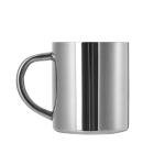 OnewCheng Stainless Steel Coffee Mug, 200ml/7oz Double Wall Coffee & Tea Cup with Handles Cups for Kids Unbreakable, 18/8 Stainless Steel Camping Travel Coffee Mugs