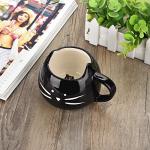 BUYNEED Funny Cute Ceramic Animal Cat Coffee Mug 12 oz Cat Lovers Kitty Tea Mugs Gifts for Women Girls Kids Black