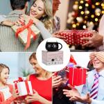 BUYNEED Funny Cute Ceramic Animal Cat Coffee Mug 12 oz Cat Lovers Kitty Tea Mugs Gifts for Women Girls Kids Black